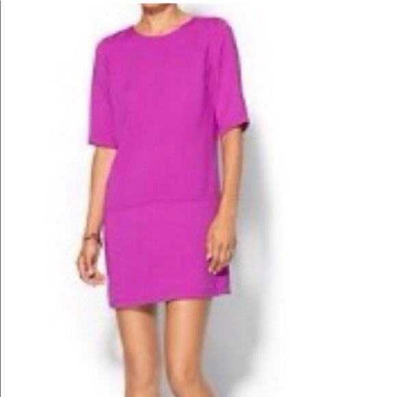 Pim + Larkin Dresses & Skirts - Pim & Larkin Fuchsia Pink Exposed Zipper Dress